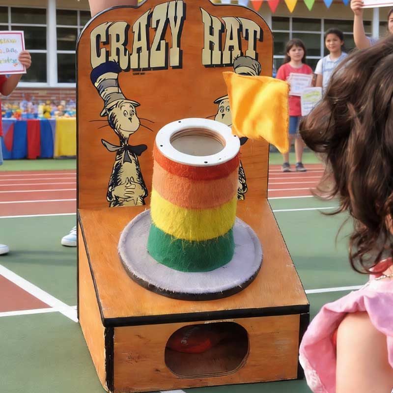 Carnival Hat Toss Game — SQ Arcade