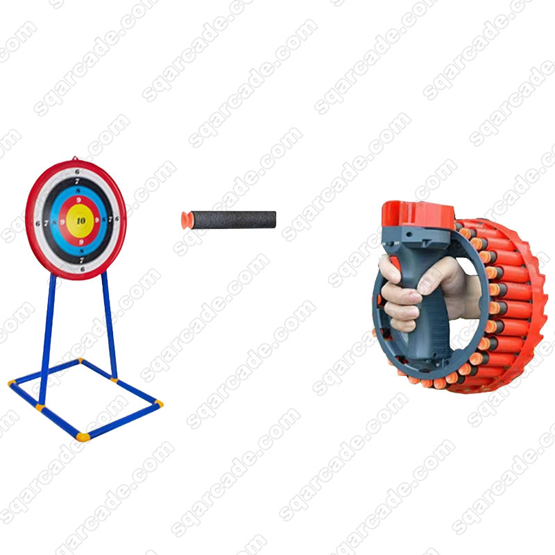 Ring Blast — Electric Rapid-Fire Soft Dart Gun