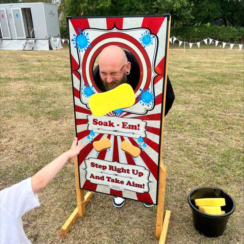 Wet Throw Carnival Game — SQ Arcade