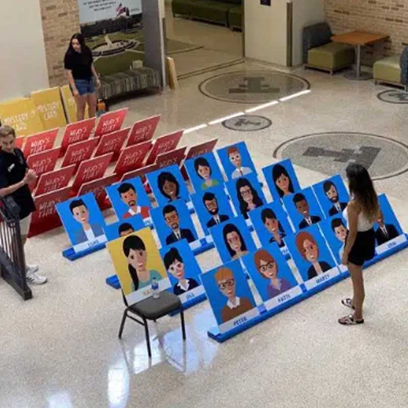 Guess Who I Am Panel Game — SQ Arcade