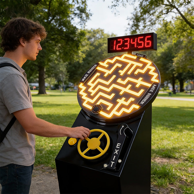 LED Star Maze Runner Challenge Game-SQ Arcade