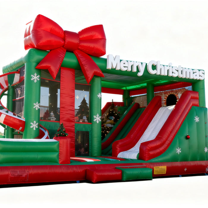 Christmas Carnival Inflatable Castle