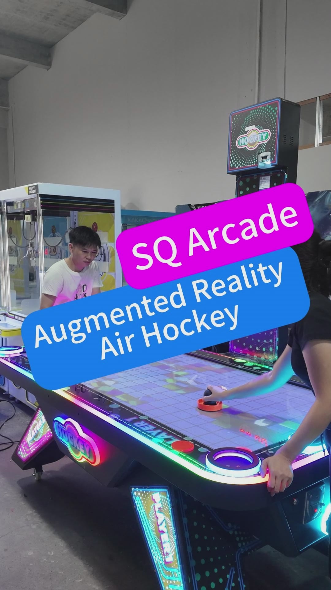 Enhanced Projection Air Hockey Arcade Machine🎯
